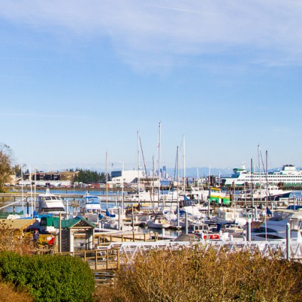 Eagle Harbor Marina on Bainbridge Island